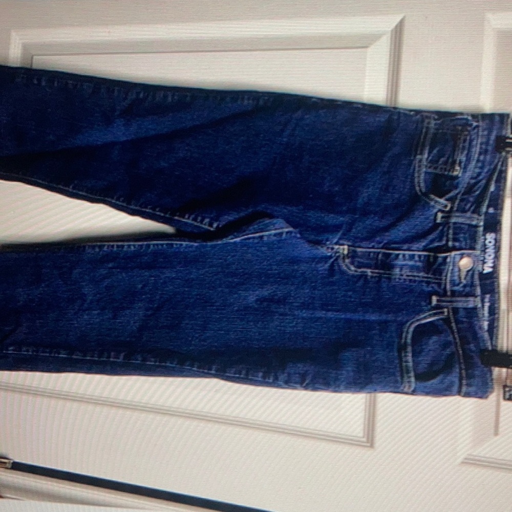 Sonoma Girls size 6 jeans Flexwear straight stretch adjustable waist